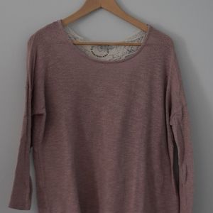 American Eagle Pink Sweater